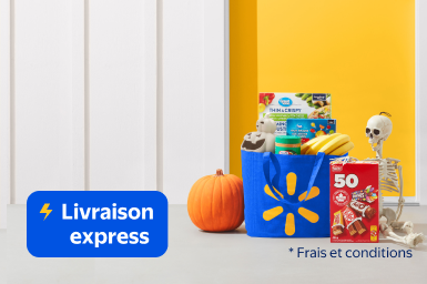 Tout pour l'Halloween livré en 1 h seulement*