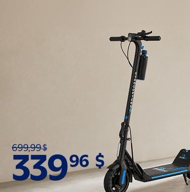 Rabais sur les trottinettes et plus