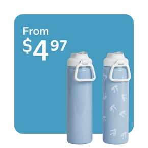 Shop water bottles starting at $4.97