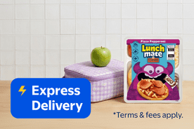 School lunch staples in as fast as 1 hr*