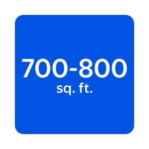Shop products for 700 to 800 sq ft spaces