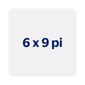 6 x 9 pi