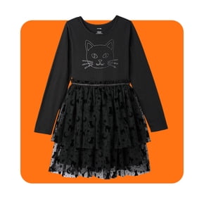 Robe pour enfants à motif chat