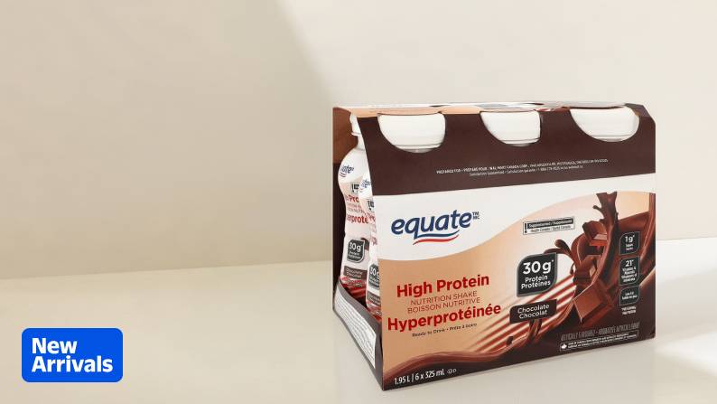 Equate protien shakes are here!