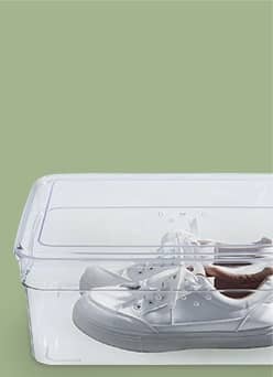 Kick clutter to the curb