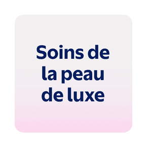 Soins de la peau de luxe