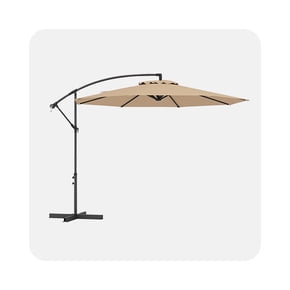 Parasol de jardin suspendu