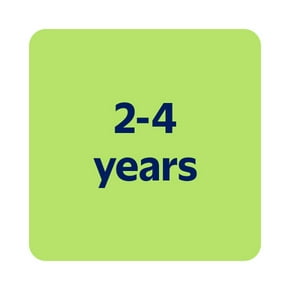2 to 4 years