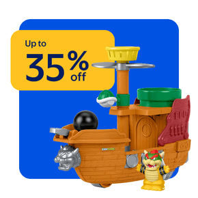 Toys up to 35 percent off