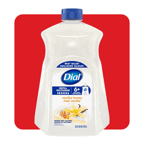Shop Dial vanilla honey hand soap refill