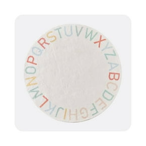 Tapis enfant alphabet circulaire