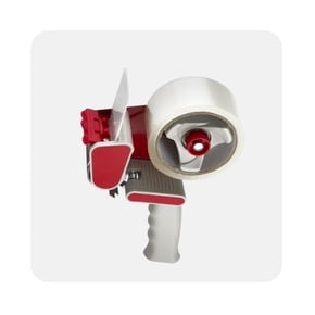 Packing tape dispenser for shipping supplies
