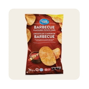 Shop Great Value barbecue potato chips