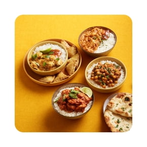 Shop Indian meals and naan