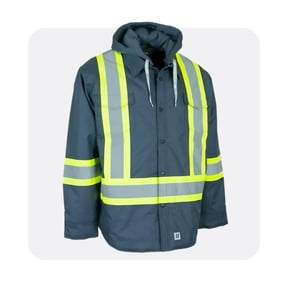Shop safety jacket for workwear