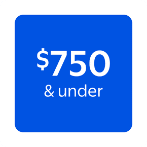 Shop items priced $750 and under