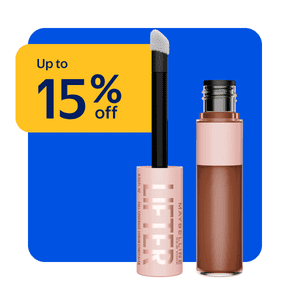 Shop makeup up to 15 percent off