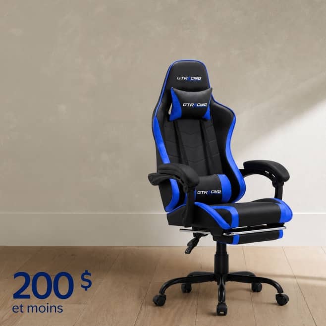 Chaises de jeu à 200 $ et moins