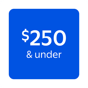 Shop items priced at $250 and under