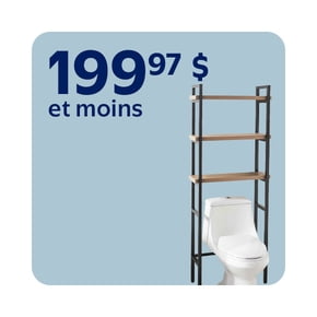 Étagères de salle de bain 199,97 $ et moins