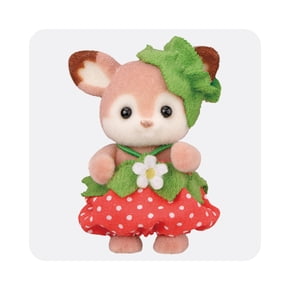 Figurine animal en robe à fleurs
