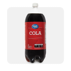 Shop Great Value cola 2L