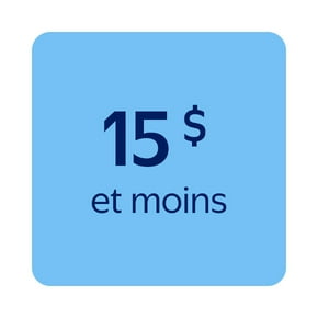 15 $ et moins