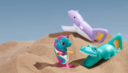 Prêts pour jouer dans le sable?