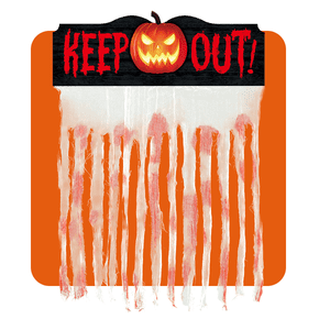 Shop Halloween door decoration