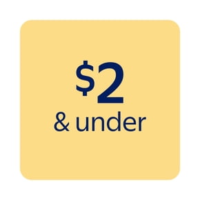 Shop items two dollars and under