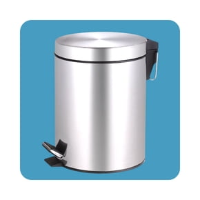 Shop stainless steel trash can