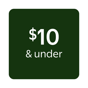$10 & under