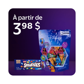 Bonbons à partir de 3,98 $