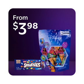 Candy starting at $3.98