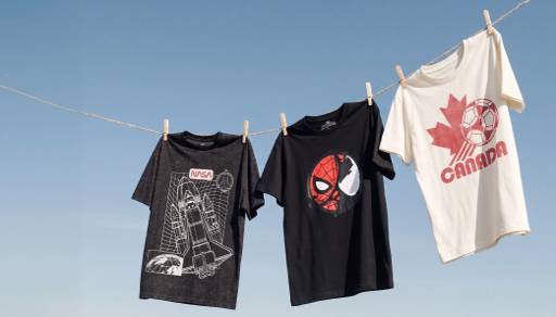Graphic tees from $13