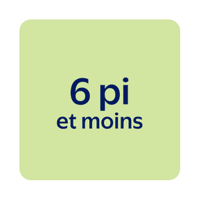 Magasinez articles 6 pieds et moins