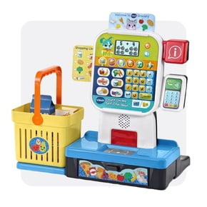Shop kids self-checkout toy set