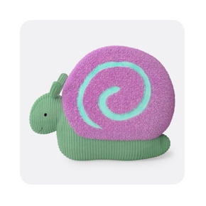 Coussin escargot pour chambre enfant