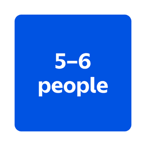 Shop items for 5 to 6 people