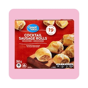Shop Great Value cocktail sausage rolls 19 pieces