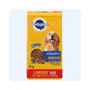 Shop Pedigree Vitality Plus 20 kg dog food