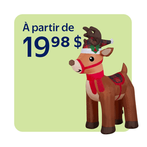 Décorations de Noël à partir de 19,98 $