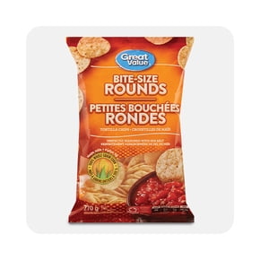 Shop Great Value bite-size tortilla chips