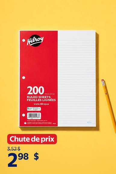 Fournitures à petits prix