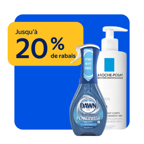 Rabais jusqu’à 20 pourcent sur produits ménagers