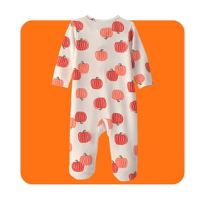Pyjama bébé à motif citrouille