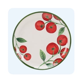Shop tomato print dinner plate