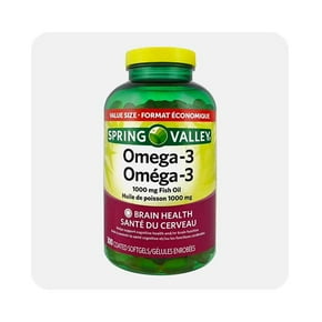 Spring Valley Omega-3 value size softgels