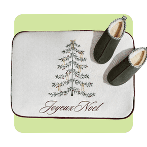 Shop holiday slippers and mats
