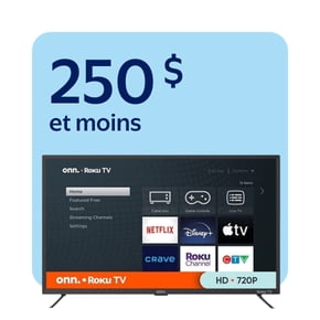 Téléviseurs à 250 $ et moins